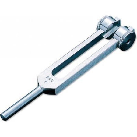 AMERICAN DIAGNOSTIC CORP ADC® Tuning Fork with Fixed Weight, 256 cps, Satin Aluminum 500256